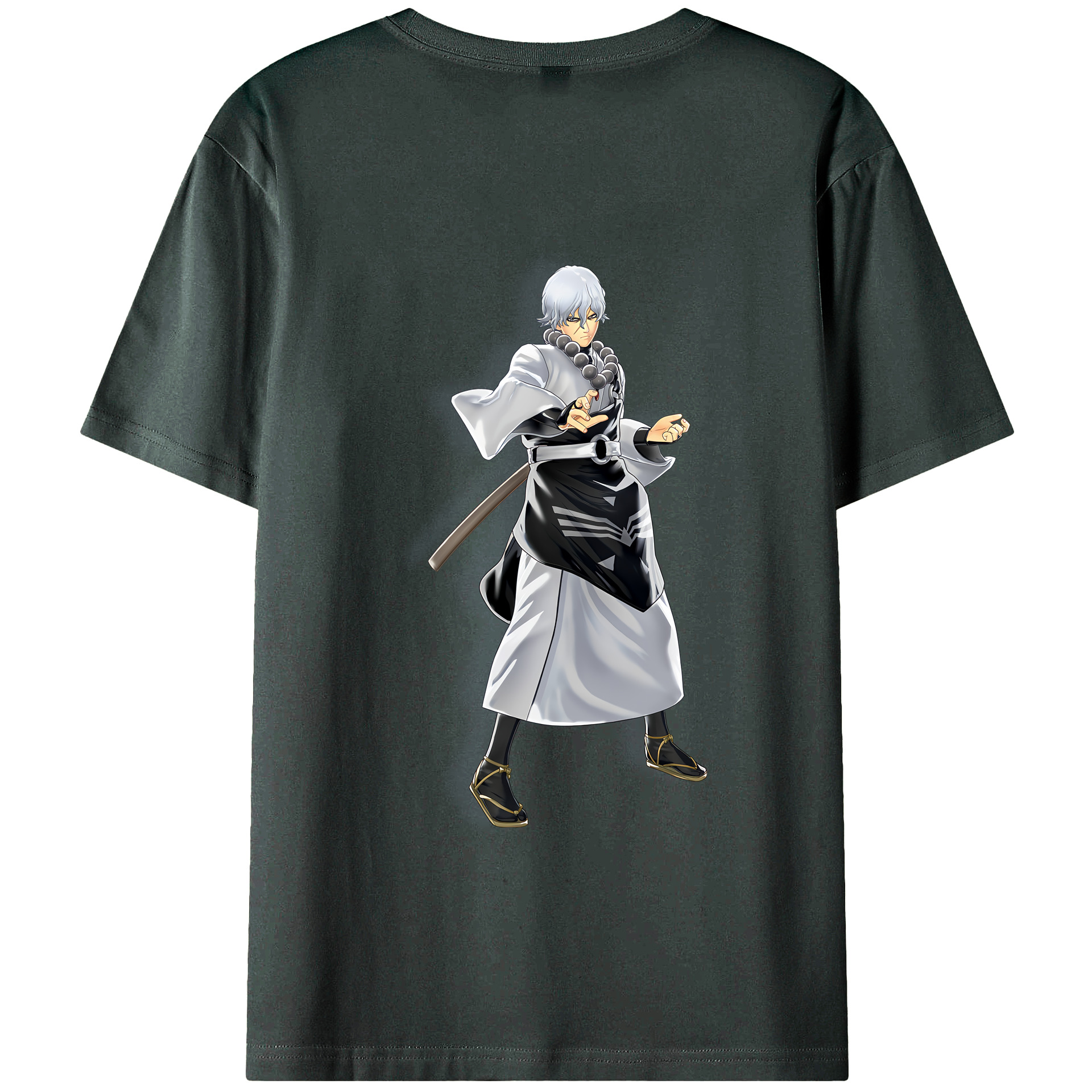 （画像用） ぎんたま 坂田銀時（さかたぎんとき） 神楽 志村新八（しむら しんぱち） GINTAMA Sakata Gintoki Kagura Shimura Shinpachi 綿100％ メンズ半袖Tシャツ（バックプリント） 通気性